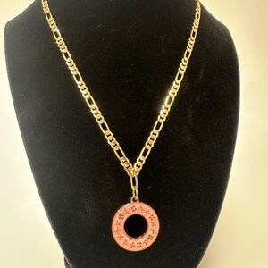 Louis Vuitton Up-cycled charm necklace